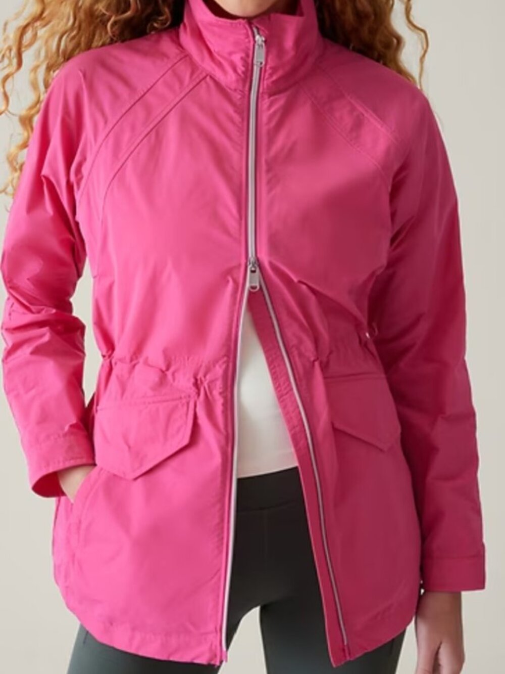 NWOT WOMEN'S ATHLETA WATER/WIND RESISTANT WESTERLY JACKET (SIZE LARGE)
